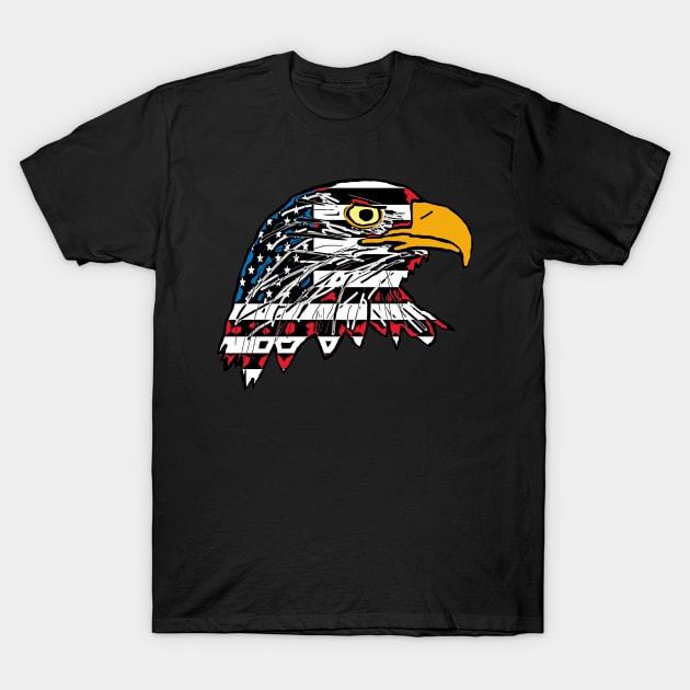 American Eagle T-Shirt by Mark Ewbie